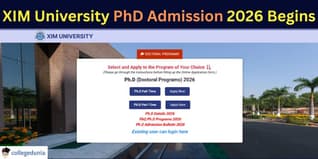 XIM University PhD Admission 2026 Begins, Apply by Feb 28 at xim.edu.in; Get Details Here